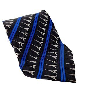 Robin Ruth Eiffel Tower Silk Necktie